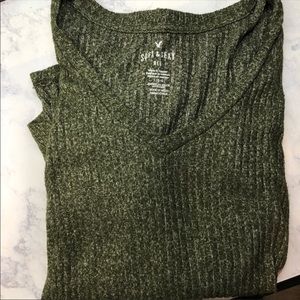 NWOT: American Eagle Green Sweater